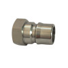 EH 80 ISO 7241-B Free Flow Quick Coupler SS